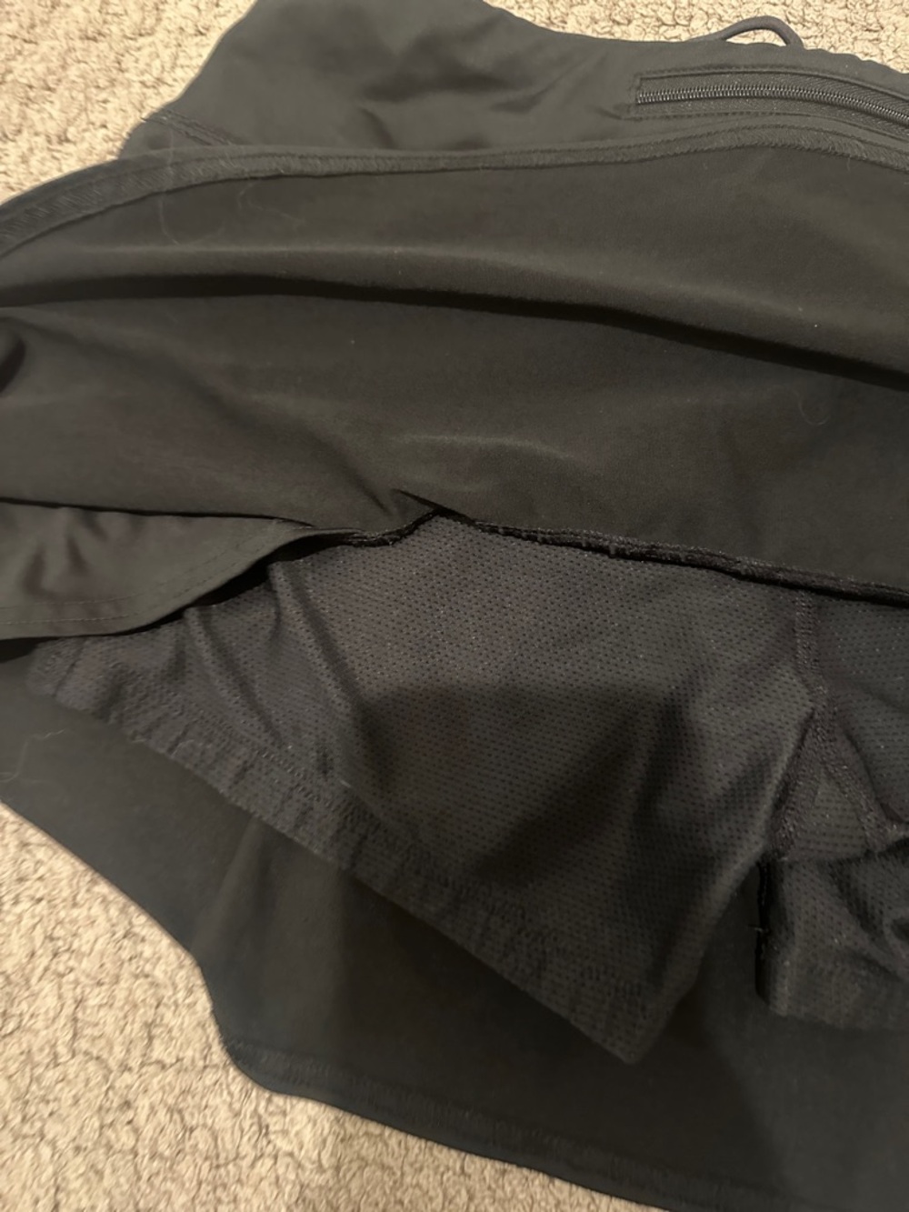 Athleta Black Layered Skort - Picture 5 of 5